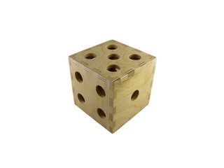 wooden dice
