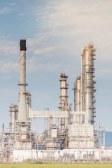 oil refinery plant