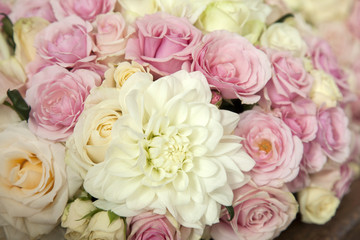 Closeup of Wedding Flowers