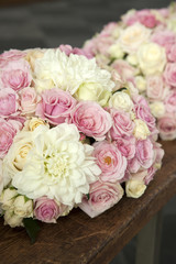 Closeup of Wedding Flowers