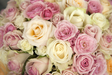 Fototapeta na wymiar Closeup of Wedding Flowers