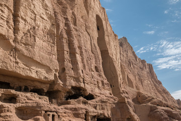 höhlen und buddha in bamiyan