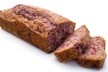 Cake aux fruits rouges