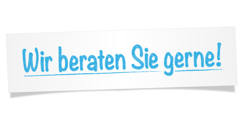 Wir beraten Sie gerne!