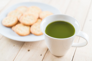 hot matcha