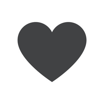Heart icon, heart vector icon, heart icon illustration