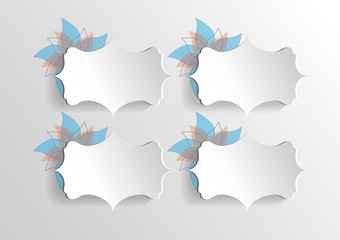 Infographic banners Templates for Business.Vector design element