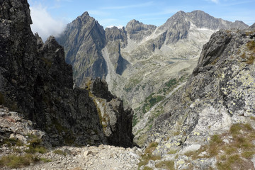 View in Tatranska Lomnica.