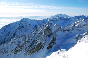View on High Tatras.