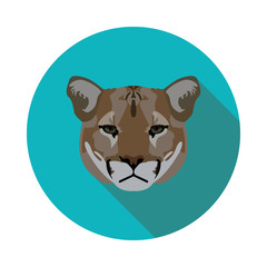 flat icon Puma