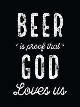 Black Beer Is Proof That God Loves Us