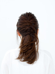 Fototapeta premium 女性・ヘアスタイル（バック）
