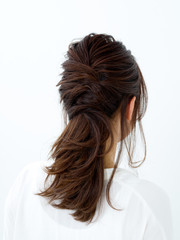 女性・ヘアスタイル（バック）