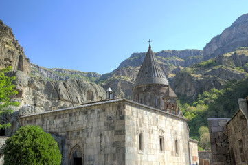 Fototapeta na wymiar Geghard monastery, Armenia