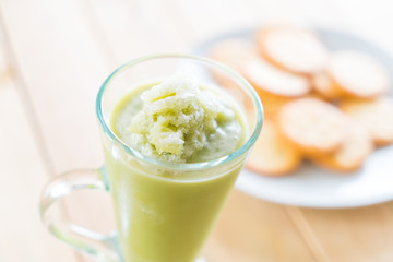 frappuccino matcha latte