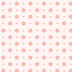 Floral seamless pattern. Vector.