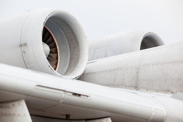 A10 airplane engine