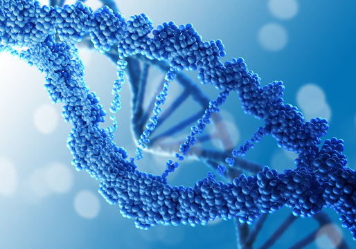 DNA molecule conceptual image