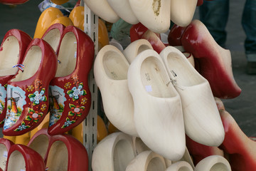 Holländische Holzschuhe, klogs, Klotschen