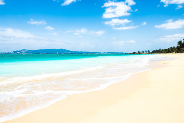 Obraz premium Beach, sea, landscape. Okinawa, Japan, Asia. 