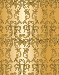 Classic empire style ornament pattern. Vector
