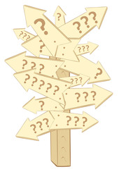 Conceptual road sign