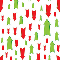 Seamless red and green shooters