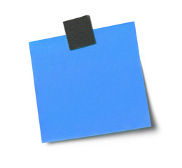 Blank adhesive note