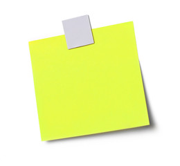 Empty adhesive note