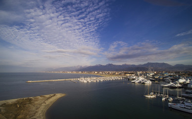 Fototapeta premium Viareggio, la darsena