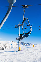 chair lift for skiing