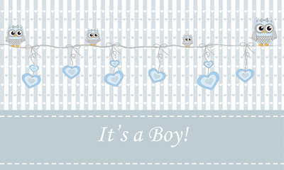 It's a boy con corazoncitos.