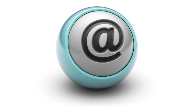 E-mail icon. Looping.