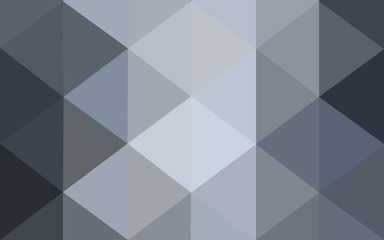 Gray polygonal design pattern, which consist of triangles and gradient in origami style.