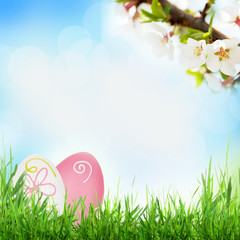 Easter sunny spring background