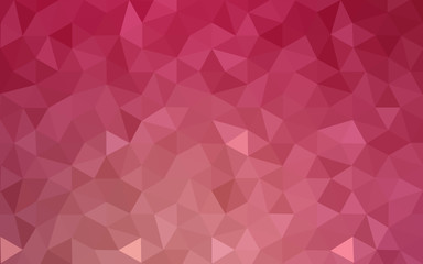 Obraz premium Multicolor pink, red, orange polygonal design pattern, which consist of triangles and gradient in origami style.