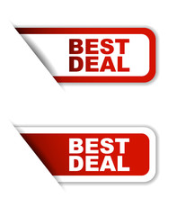 red set vector paper stickers best deal