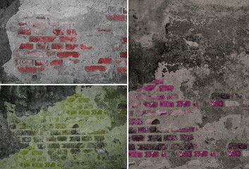 texture of old brick wall background
