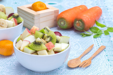 Fruits salad for healthy