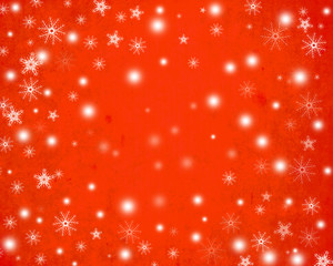 Christmas background with snowflakes