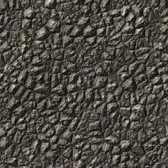 Seamless texture of cracked rock pattern for background / illustration - 104012622