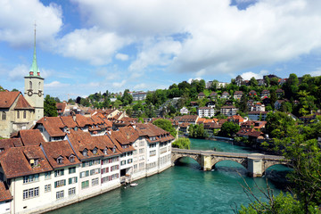 Fototapeta na wymiar Bern town, Switzerland