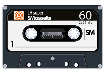 vintage audio tapes