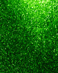 Glittering green background