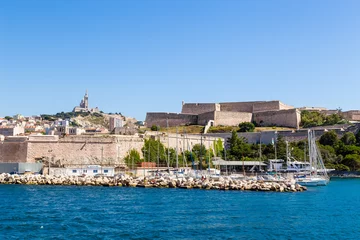 Keuken foto achterwand Vestingwerk Marseille. Fort St. Nicolas