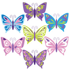 Butterfly vector illustration 