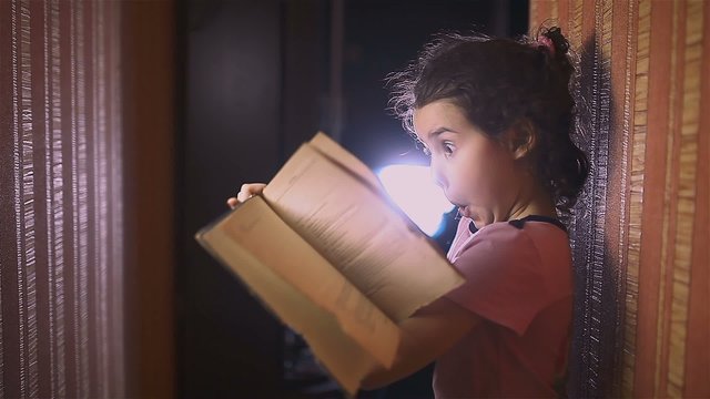 teen girl  reading book education is wall indoor 