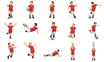 Schweizer Fußballer Sammlung, 15 Männchen