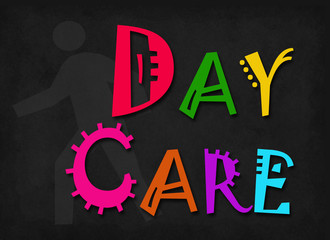 Day Care word on Blackboard