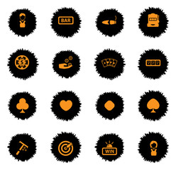 Casino simply icons